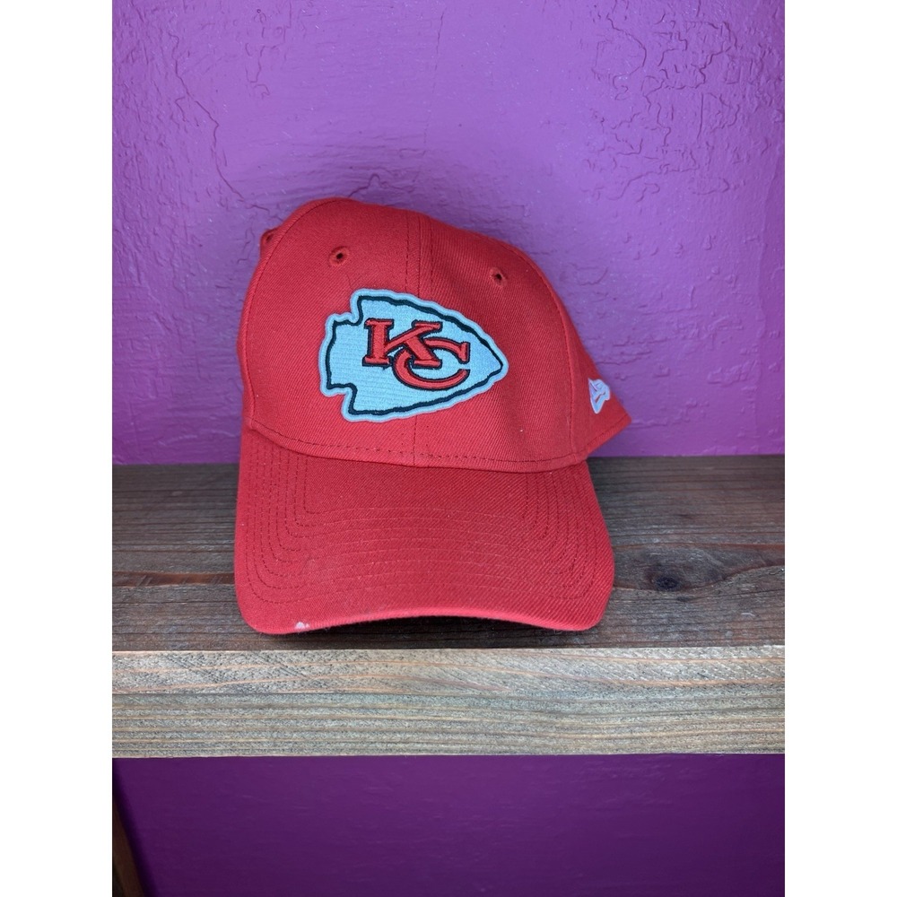 KC Chiefs Cap - New Era 9Fifty KC logo Red SnapBack Hat Cap Super Bowl 54 NFL